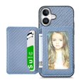 thumbnail image 1 of Case For FOXDOCK iPhone 16 Stand Function RFID Blocking Magnetic Card Holder Complete Camera Safety, 1 of 5