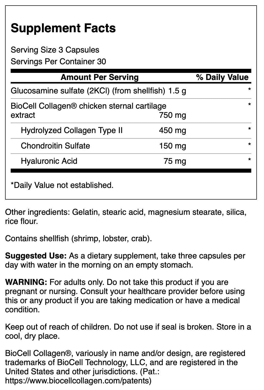 Swanson Glucosamine & Collagen Type Ii - Featuring Biocell Collagen 90 Caps