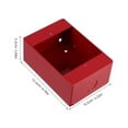 thumbnail image 2 of unbranded Caja Base Roja Para Botón De Seguridad Contra Incendios Con Instalación Rápida Y Preciso, 2 of 8