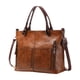 thumbnail image 1 of Bolso de hombro para mujer, bolso de mano para regalos, bolso cruzado para viajes al aire libre, primavera Marrón, 1 of 8