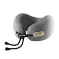 thumbnail image 3 of Travel Neck Pillow For Airplane Sleep With Ergonomic Support Practical For Camping And Travel, 3 of 6