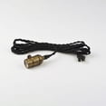 thumbnail image 5 of Maxim 12120BKAB 3.5 in. Early Electric 1-Light Pendant, Black & Antique Brass, 5 of 5