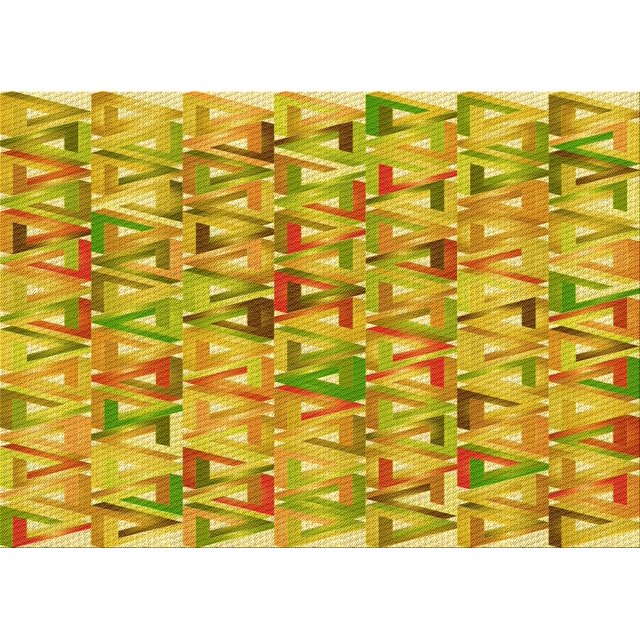 Ahgly Company Machine Washable Indoor Rectangle Transitional Golden Brown Yellow Area Rugs, 8' x 12'