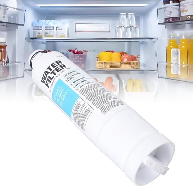 Fridge Filter Replacement, Rugged Multifunctional Easy Installation Activated Carbon Refrigerator Filter ABS Plastic for Home