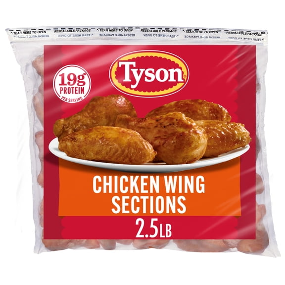 Tyson Chicken Wing Sections, 2.5 lb. (Frozen)