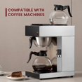 thumbnail image 3 of Decantador para cafetera SYBO, 12 tazas, vidrio comercial, negro, 3 of 5