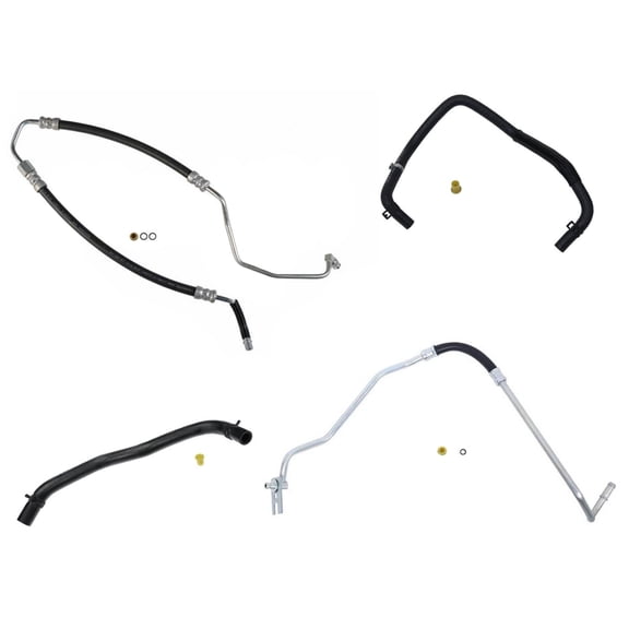 Power Steering Pressure & Return Hose Kit for Ford F150 Expedition 2010 5.4L