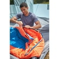 thumbnail image 6 of Coleman Kompact 25 Degree F Mummy Sleeping Bag, Tiger Lily, 6 of 7