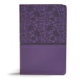 thumbnail image 1 of Bible de Référence à Imprimé Géant KJV, Cuir Violet Toucher Indexé, 1 of 1