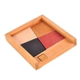 thumbnail image 4 of Wooden Brain Teaser Puzzle | Educational Logic Game for Problem Solving Skills | Handheld Training Challenge Toy, 4 of 7