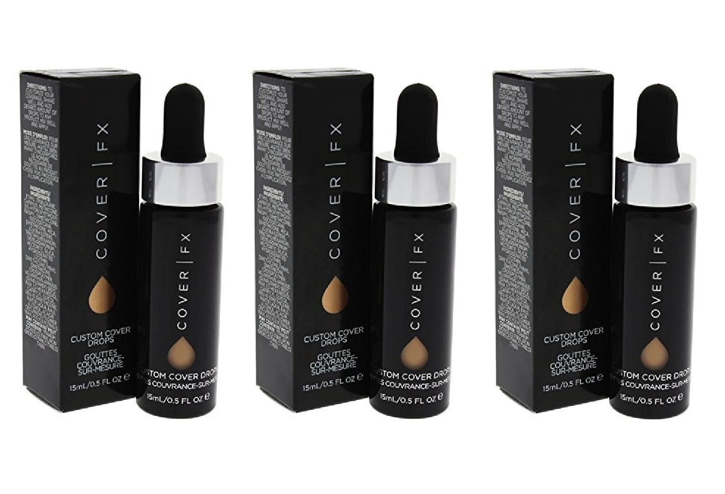 Cover FX Cover FX Custom Cover Drops N35 for Medium Light Skin with