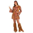 thumbnail image 2 of Peace & Love Hippie Adult Costume, 2 of 4