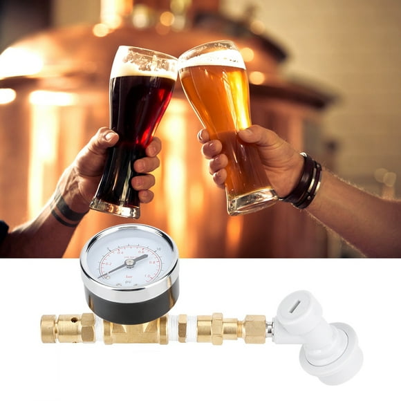 Relief Valve, Copper Pressure Relief Valve Easy with Gage for Water System