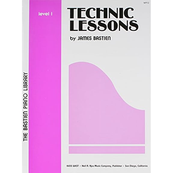 Pre-Owned WP12 - Bastien Piano Library Technic Level 1 (Unknown) 0849750113 9780849750113