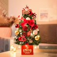 thumbnail image 4 of Mini Table Christmas Tree Decor Durable Christmas Tree Figurines for Christmas Themed Parties, 4 of 4