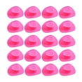 thumbnail image 4 of 20 piezas de mini sombrero de vaquero para muñeca, decoración para casa de muñecas, juegos de casa de vaquera, juego de simulación Rosa, 4 of 8