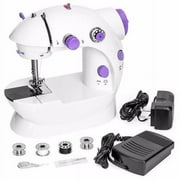 sewing machine craft sewing machine portable home electric small desktop multi-purpose sewing machine manual sewing machine white-purple Sewing Machine Process Sewing Machine Portable Household Electr