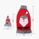 thumbnail image 2 of Bolsas para botellas de vino de Navidad, decoración navideña, bolsa para champán y vino tinto para decoración de mesa de fiesta de festival de Navidad, 2 of 5