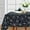 Black Spider Web, variant on Vintage Halloween Tablecloth Trick or Treat Trick or Treat Candy Bat Fabric Table Cloth Washable Table Cover for Picnic Home Kitchen Party Dining Table Decor, 60 x 102 Inch