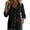 Black, variant on APEXFWDT Floral Boho V Neck Shirt Women Long Sleeve Button Down Shirts Casual Western Shirts