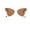 Coffee, variant on Kyusrd Summer Outdoor Patio Deals!Ladies Fashion Diamond Sunglasses Fashionable Personality Exaggerated Ball Glasses