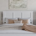 thumbnail image 2 of Traditional Queen Headboard in White, 2 of 6