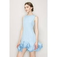 thumbnail image 4 of Flutter Ruffle Hemline Sleeveless Mini Dress, 4 of 12