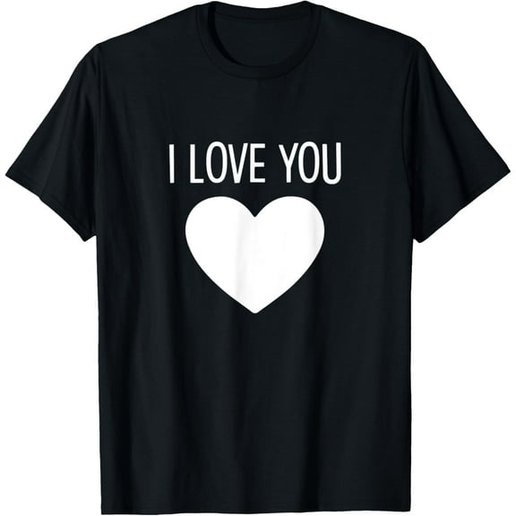 Romantic Valentine's Day giftsI love you T-Shirt