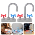 thumbnail image 2 of 2 grifos de cocina de juguete de repuesto: grifo de juguete de simulación - Grifo de fregadero de cocina de juguete para niños pequeños - Accesorios de juego de simulación, 2 of 7