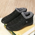 thumbnail image 6 of Men's Winter Snow Boots Outdoor Warm Lightweight Shock-absorbent Walking Shoes, 6 of 8