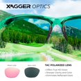 thumbnail image 4 of Gafas de Sol Deportivas Polarizadas Xagger para Niños y Jóvenes para Béisbol, 4 of 6