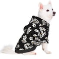 thumbnail image 2 of Gaeub Daisies Flowers Print Small Pets Wear Hoodies,Dog Pullover,Cat Apparel,Fashion Pet Clothing,for Small Medium Dogs and Cats-Medium, 2 of 7
