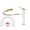 White & Gold Short, variant on Bathroom Faucet 360° Rotating Pull-Out Stainless Steel Hot & Cold Flexible Hose