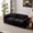 Black, variant on YWEN 84.2" Loveseat Sofa with Removable Washable Covers, Chenille Upholstered Couch with Pocket Coil Spring, Solid Wood Frame, 600lbs Capacity, Easy Assembly for Living Room