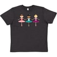 thumbnail image 3 of Inktastic Little Ballerina Trio Youth T-Shirt, 3 of 5