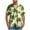 Army Green#02, variant on Men's Hawaiian Shirt Funky Tropical Floral Printed Beach Vacation Tees Shirt Regular Fit Casual Button Down Short Sleeve Graphic T-Shirts Tops Red#02 XXL