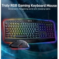 thumbnail image 2 of Teclado y ratón para juegos Redragon S101 con retroiluminación RGB, 2 of 8