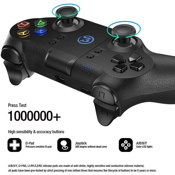 GameSir T1s Gaming Controller 2.4G Wireless Gamepad for Tello Drone Android iOS Smartphone Tablet PC Windows Steam PS3 Walmart