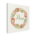 thumbnail image 2 of Trademark Fine Art 'Home for the Holidays Peace' Canvas Art by Lisa Audit, 2 of 3