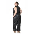 thumbnail image 3 of Pantalon de vinipiel pierna ancha Roman Fashion /Tallas Extras, 721 (Negro) negro 42, 3 of 5