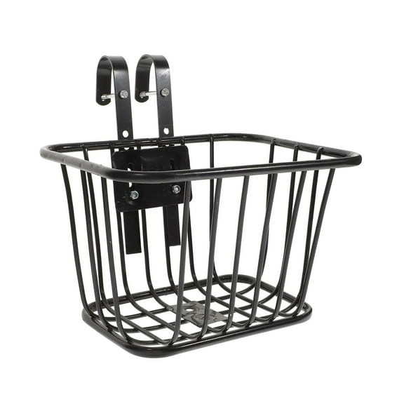 Moyitang Bike Front Handlebar Basket with Hooks 25x18x15cm Easily Install Men and