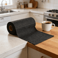 thumbnail image 6 of Black Microfiber Cleaning Cloth Roll, 10x10 Inch Reusable Tearable Towels, Lint Free Absorbent Kitchen Wipes for Eco-Friendly Home Car Cleaning, 6 of 6