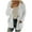 White, variant on Brilliant Womens Coats Clearance Winter Women Casual Plus Size Plush Sweater Pockets Outerwear Buttons Cardigan Coat