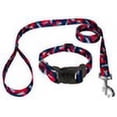 thumbnail image 7 of Country Brook Petz® Deluxe Navy Blue and Red Camo Dog Collar and Leash Limited Edition, Large, 7 of 7