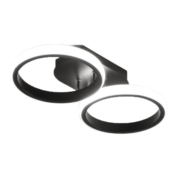 Lámpara de LED moderna, accesorio de iluminación, luces decorativas para Negro Blanco Gloria Lámpara de techo