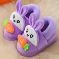 thumbnail image 1 of Zapatillas para niños pequeños, zapatos de interior para niños pequeños, chanclas de algodón para niñas, casa de invierno cálida, zapatillas para niños, zapatos de dormitorio EUR 30-31 Gao Jinjia LED, 1 of 2