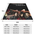 thumbnail image 4 of Vampire Diaries Flannel Blanket Ultra-Soft Micro Fleece Throw Blanket For Bed Sofa Couch Car Office Unisex Adult Fuzzy Bed Blanket Cozy Kids Throw Blanket 80"x60", 4 of 8