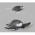 thumbnail image 3 of Simulated Sea Life Animals Figurines Realistic Sea Creature Model Plastic Ocean Animals Action Figure for Collection Science Educational (Turtle), 3 of 4
