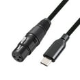 thumbnail image 3 of USB Type C To XLR Adapter Type C Male To 3 Pin XLR Female Microphone Cable Connector xc6979, 3 of 6