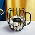 thumbnail image 3 of Support de Capsules de Café, Structure Stable Organisateur de Capsules de Café en Fer Résistant à la Rouille pour Comptoir, 3 of 7
